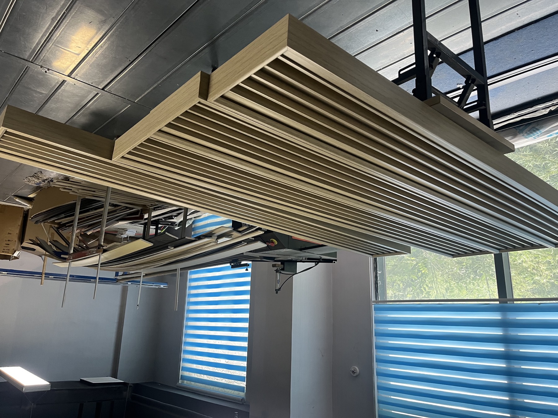 Acoustic timber product manufacturing